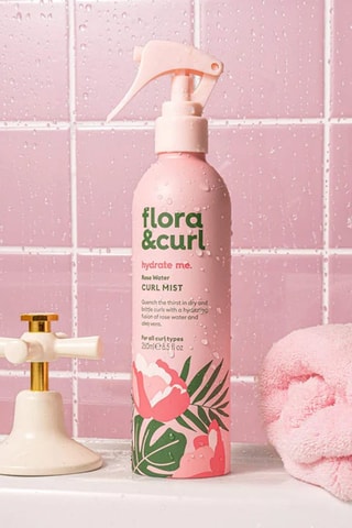 Hydraterende Spray Rose Water Curl Mist Flora Curl - Krullend haar 250 ml