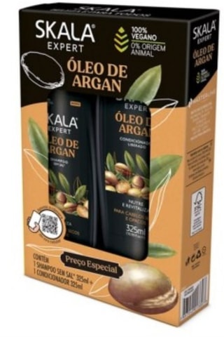 Set Skala met Arganolie - 2 Producten