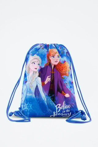Rugtas Elsa en Anna Frozen Disney - Kobaltblauw