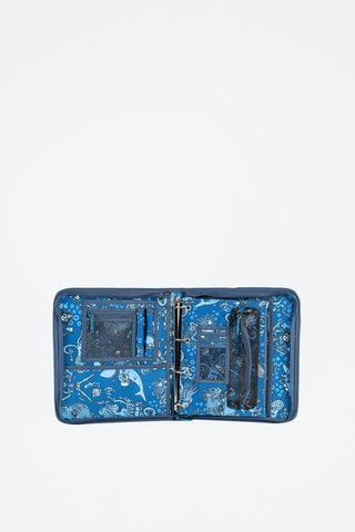 Ringmap - Blauw - 33,5 x 29 x 4 cm