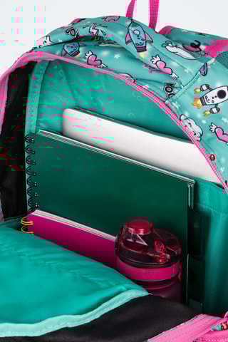 Rugtas Turquoise en Fuchsia - Coolpack