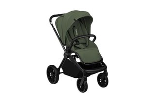 Multifunctionele Buggy 2-in-1 Mika Plus - Olijfgroen - Vanaf de Geboorte t/m 4 Jaar