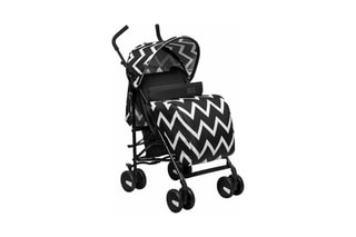Kinderwagen Elia Zwart en Wit