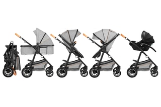 Kinderwagen Trio + Accessoires Amber