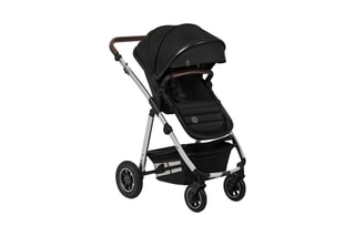 Multifunctionele Buggy 3-in-1 Amber - Zwart - Vanaf de Geboorte t/m 4 Jaar - T/m 22 kg