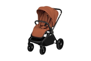 Multifunctionele Buggy 3-in-1 Mika Plus - Bruin - Vanaf de Geboorte t/m 4 Jaar