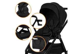 Buggy 3-in-1 Layla - Zwart