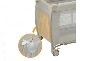 Reisbed 2-in-1 Stefi Plus - Vanaf de geboorte - T/m 15 kg