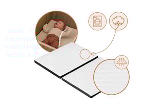 Babybed Alice - Zwart - Vanaf de geboorte t/m 36 maanden - T/m 15 kg