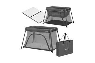 Babybed Alice - Grijs - Vanaf de geboorte t/m 36 maanden - T/m 15 kg