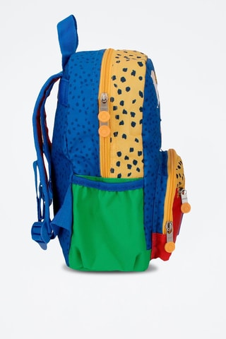 Mochila  - Azul e vermelho