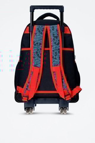 Mochila com rodinhas Mickey Mouse Disney - Vermelho e cinzento
