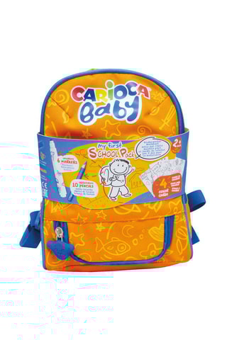 Mochila e kit de colorir A partir dos 2 anos