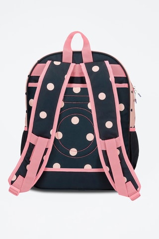 Mochila - Azul-escuro e rosa