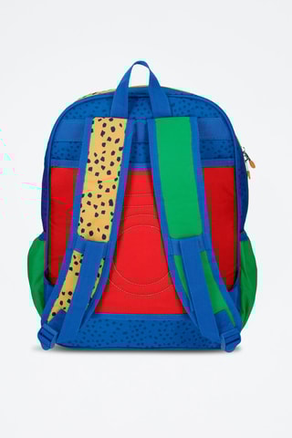 Mochila - Azul e vermelho