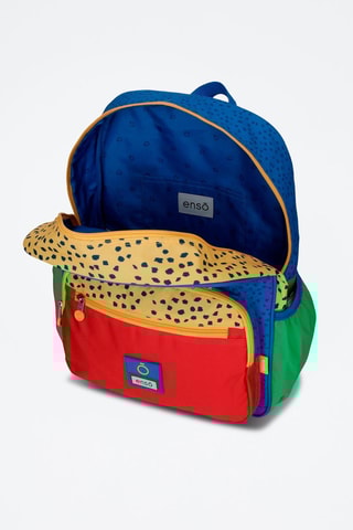 Mochila - Azul e vermelho