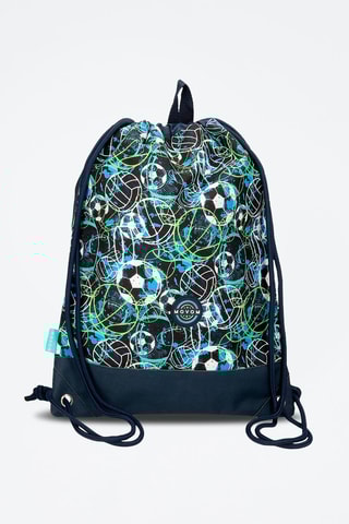 Mochila Azul e turquesa