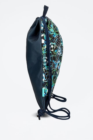 Mochila Azul e turquesa