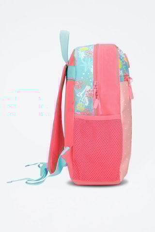 Mochila Rosa e azul-claro