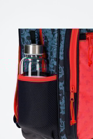 Mochila Mickey Mouse Disney - Vermelho e cinzento