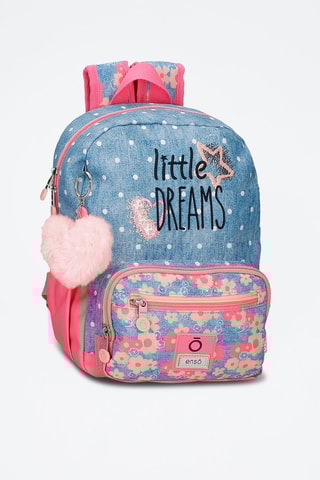 Mochila Little Dreams - Azul e rosa