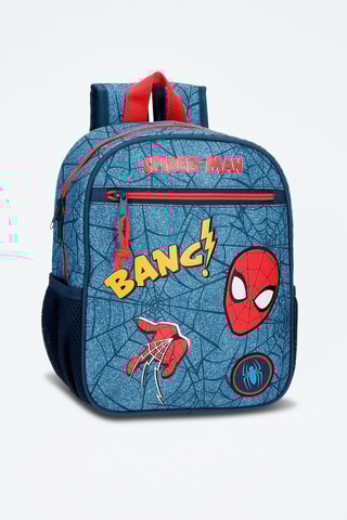 Mochila Homem-Aranha Marvel Azul e vermelho