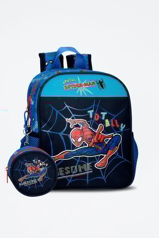 Mochila Homem-Aranha Marvel Azul
