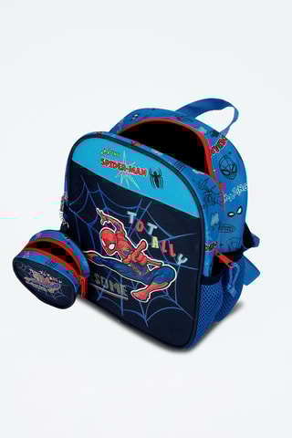 Mochila Homem-Aranha Marvel Azul