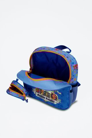 Mochila Patrulha Pata Azul e amarelo