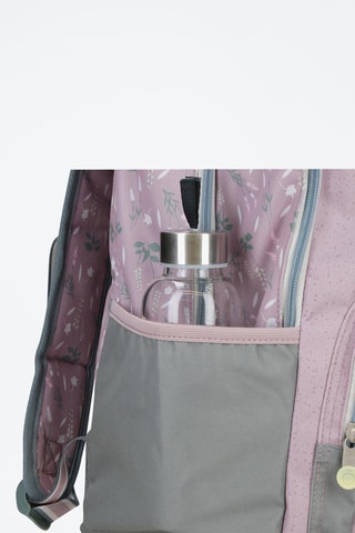 Mochila Enjoy a Beautiful Day Enso - Lilás e cinzento