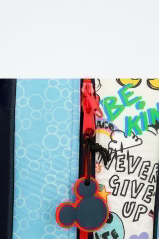 Mochila com rodinhas Mickey Mouse Disney - Azul-celeste e cinzento