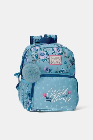 Mochila Mickey Wild Flowers - Azul
