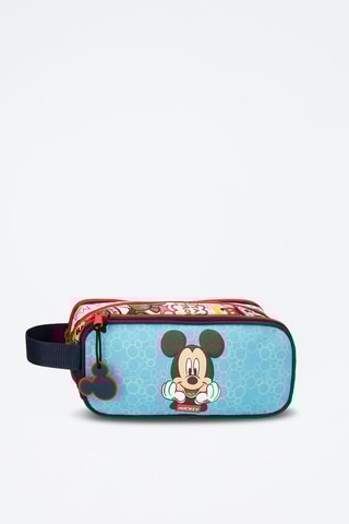 Estojo Mickey Mouse Disney - Azul-celeste e cinzento