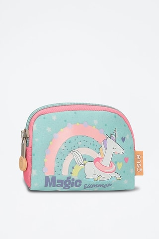 Estojo Magic Summer - Turquesa e rosa