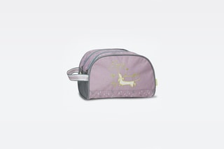 Bolsa de higiene Enjoy a Beautiful Day Enso - Lilás e cinzento