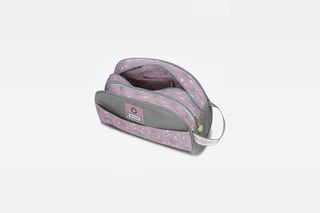 Bolsa de higiene Enjoy a Beautiful Day Enso - Lilás e cinzento