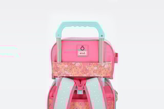Bolsa de higiene Enso Balloons - Azul-celeste e rosa