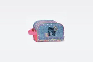 Bolsa de higiene Enso Little Dreams - Azul e rosa