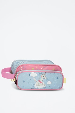 Estojo Dreams Come True Enso - Azul-celeste e rosa