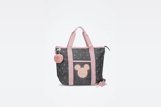 Mala de ombro Disney Mickey - Preto e rosa
