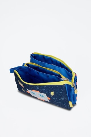 Porta-moedas - Azul e azul-escuro