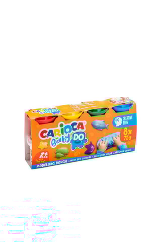 8 frascos de plasticina - A partir de 1 ano