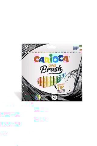 20 canetas de feltro Super-Brush
