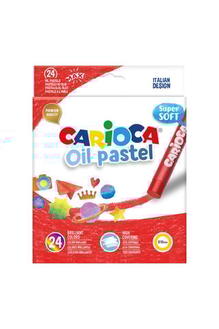 24 pastéis de óleo - A partir dos 3 anos