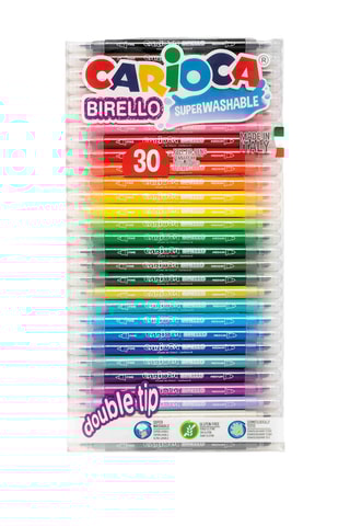 30 canetas de feltro Birello - Multicor