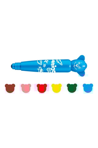 6 canetas de feltro Baby - A partir de 1 ano