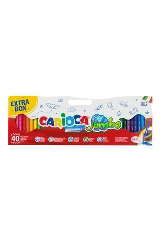 40 canetas de feltro - 6 mm