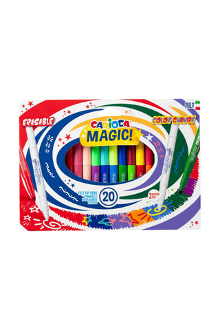 19 canetas de feltro Magic e 1 substituidor - 9 cores