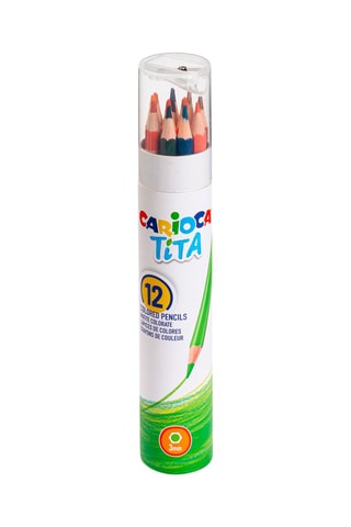 12 lápis de cor - A partir dos 3 anos