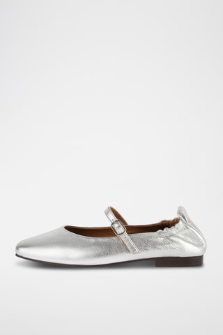 Nubuck Mary Janes Luxes Strides - Zilverkleurig 